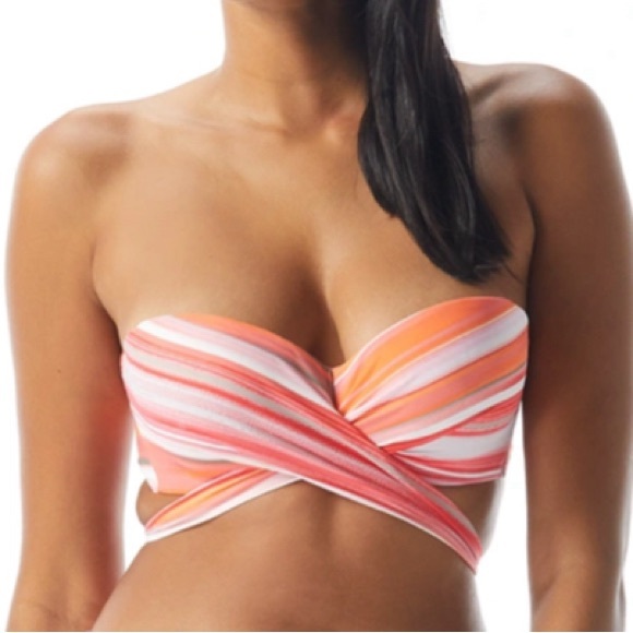 Coco Reef Paloma Stripe 5 Way Cup Size Bikini Top - Picture 6 of 7